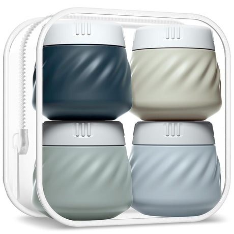 Silicone Travel Containers for Toiletries