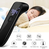 Infrared Thermometer for Adults,  Digital Touchless Forehead Thermometer for Fever, Baby Thermometer with Fever Indicator,°C/°F Switchable