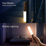 Lntelligent Human Body Induction Night Light LED Rechargeable Corridor Cabinet Wall Light Household Toilet Wall Induction