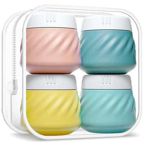 Silicone Travel Containers for Toiletries